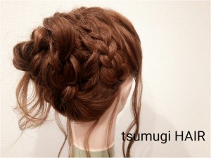 【ヘアセット｜守山区志段味美容室ツムギヘアー】