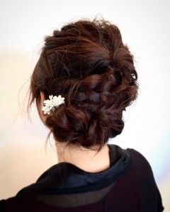 【結婚式アップスタイル｜守山区志段味美容室ツムギヘアー】